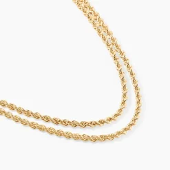 New Histoire d'Or Collier Jerry Or Jaune