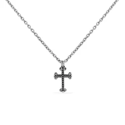 Histoire d'Or Collier Jodoc Acier Blanc* Colliers|Colliers