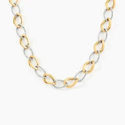 Histoire d'Or Collier Joice Maille Alternée Et Godronne* Colliers|Colliers