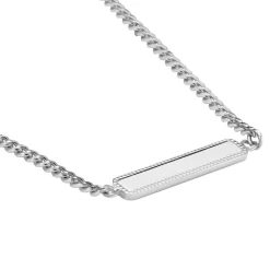 Histoire d'Or Collier Jordana Argent Blanc* Bijoux Personnalisés|Colliers