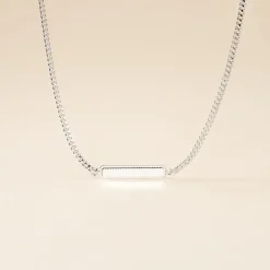 Histoire d'Or Collier Jordana Argent Blanc* Bijoux Personnalisés|Colliers