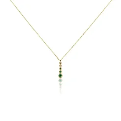 Sale Histoire d'Or Collier Josephine Or Jaune Emeraude or jaune émeraude
