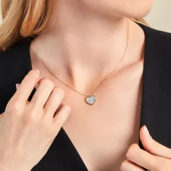 Discount Histoire d'Or Collier Josine Or Jaune Nacre