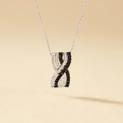 Histoire d'Or Collier Julianne Or Blanc Diamant* Colliers|Colliers