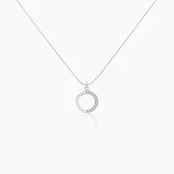 Histoire d'Or Collier Kéa Argent Blanc Oxyde De Zirconium* Colliers|Colliers