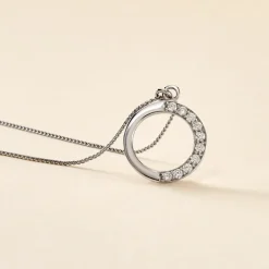 Histoire d'Or Collier Kéa Argent Blanc Oxyde De Zirconium* Colliers|Colliers