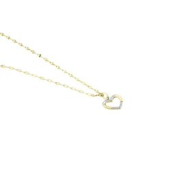 Hot Histoire d'Or Collier Kalliope Jaune Diamant Blanc