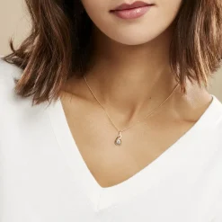 Histoire d'Or Collier Koline Or Jaune Oxyde De Zirconium* Colliers|Colliers