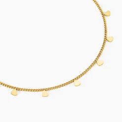 Histoire d'Or Collier Lady Chic Acier Jaune* Colliers|Colliers