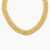 Outlet Histoire d'Or Collier Lady Code Acier Jaune