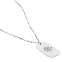 Histoire d'Or Collier Laig Argent Blanc Oxyde De Zirconium* Colliers|Colliers