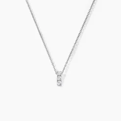 Clearance Histoire d'Or Collier Leala Argent Blanc Oxyde De Zirconium