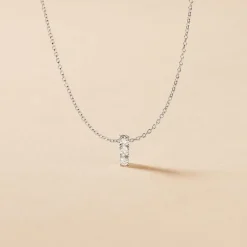 Clearance Histoire d'Or Collier Leala Argent Blanc Oxyde De Zirconium