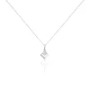Online Histoire d'Or Collier Liana Or Blanc Diamant
