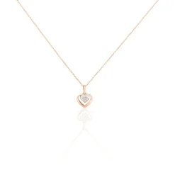 Online Histoire d'Or Collier Liana Or Rose Diamant