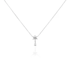 Histoire d'Or Collier Linas Argent Blanc Oxyde De Zirconium* Colliers|Colliers