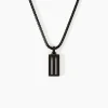 Histoire d'Or Collier Line Acier Noir* Colliers|Colliers