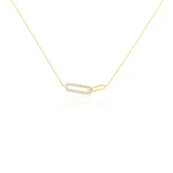 Discount Histoire d'Or Collier Link Or Jaune
