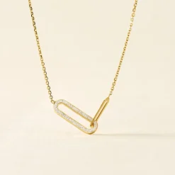 Discount Histoire d'Or Collier Link Or Jaune