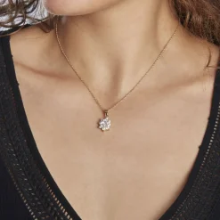 Best Histoire d'Or Collier Lisea Plaqué Or Oxydes De Zirconium plaqué or jaune oxyde