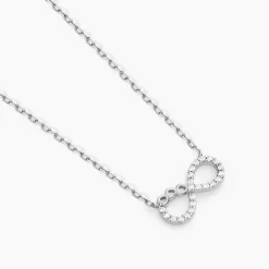 Histoire d'Or Collier Liviane Argent Blanc Oxyde De Zirconium
