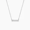 Histoire d'Or Collier Lorayne Argent Blanc