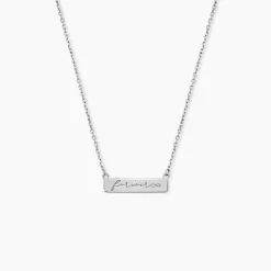 Histoire d'Or Collier Lorayne Argent Blanc