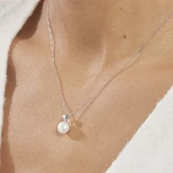 Histoire d'Or Collier Lorella Argent Blanc Perle De Culture* Colliers|Colliers