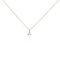 Histoire d'Or Collier Lorena Argent Rose Oxyde De Zirconium* Colliers|Colliers