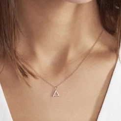 Histoire d'Or Collier Lorena Argent Rose Oxyde De Zirconium* Colliers|Colliers