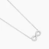 Histoire d'Or Collier Lou Argent Blanc Oxyde De Zirconium* Colliers|Colliers