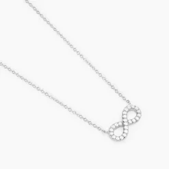 Histoire d'Or Collier Lou Argent Blanc Oxyde De Zirconium* Colliers|Colliers