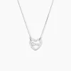 Best Histoire d'Or Collier Lovia Argent Blanc