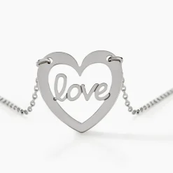 Best Histoire d'Or Collier Lovia Argent Blanc