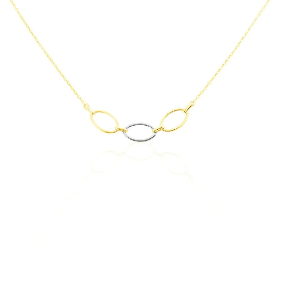 Histoire d'Or Collier Lucia Or Bicolore