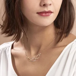 Histoire d'Or Collier Lucia Or Bicolore