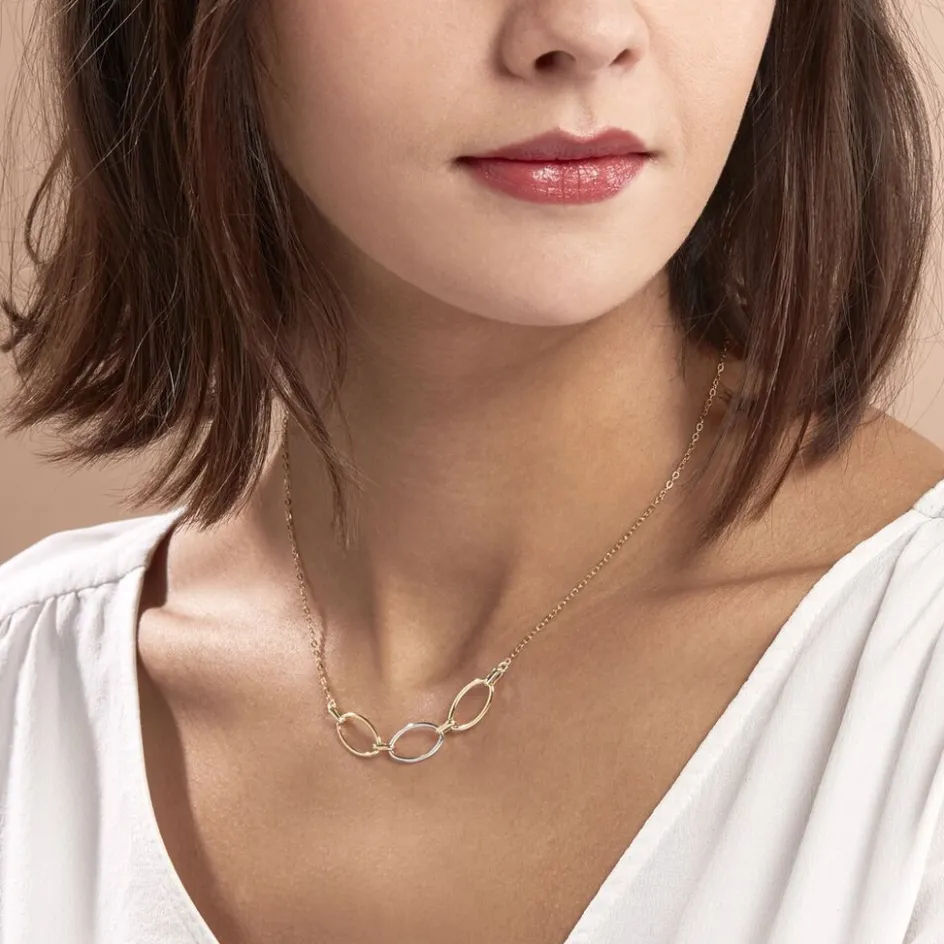 Histoire d'Or Collier Lucia Or Bicolore