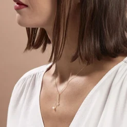 Histoire d'Or Collier Lucija Or Jaune Perle De Culture Et Oxyde De Zirconium* Colliers|Colliers