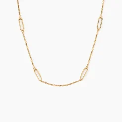 Discount Histoire d'Or Collier Lueur Plaqué Or Jaune