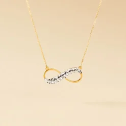 Outlet Histoire d'Or Collier Lyana Infini Diamante Or Jaune