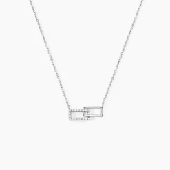 Histoire d'Or Collier Lysis Argent Blanc Oxyde De Zirconium* Colliers|Colliers