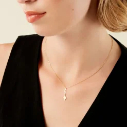 Clearance Histoire d'Or Collier Maata Or Jaune