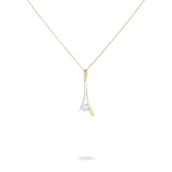 Histoire d'Or Collier Madli Or Bicolore Topaze* Colliers|Colliers