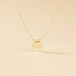 Histoire d'Or Collier Mae Ourson Or Jaune* Colliers|Colliers