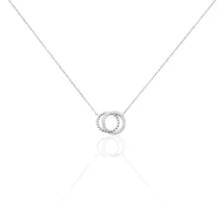 Histoire d'Or Collier Magou Argent Blanc Oxyde De Zirconium* Colliers|Colliers