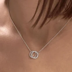 Histoire d'Or Collier Magou Argent Blanc Oxyde De Zirconium* Colliers|Colliers