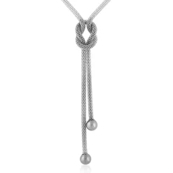 Histoire d'Or Collier Mahaca Acier Blanc* Colliers|Colliers