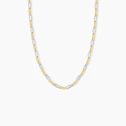 Best Histoire d'Or Collier Maille Cameo or bicolore