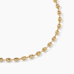 Hot Histoire d'Or Collier Maille Dami Maille Grain De Cafe or jaune