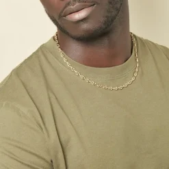 Histoire d'Or Collier Maille Dami Maille Grain De Cafe or jaune